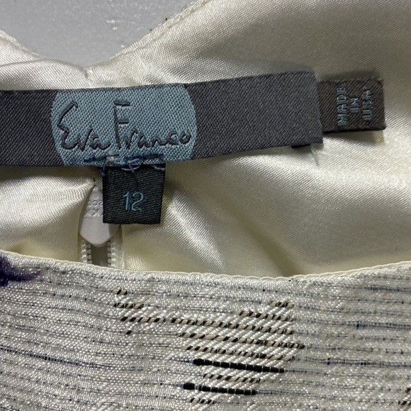 Anthropologie Eva Franco Iris Flower Crop Blouse - Picture 5 of 5